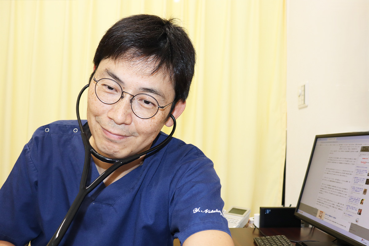 和顔愛語の精神でやさしく丁寧に診療